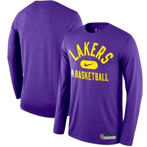 👉🏼NWOT👈🏼 Men's LA Lakers Nike On-Court Legend Performance Long Sleeve Tee